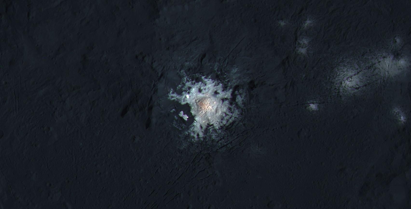 Click to expand this picture of the Occator Crater...