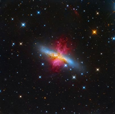 M82: STARBURST GALAXY WITH A SUPERWIND