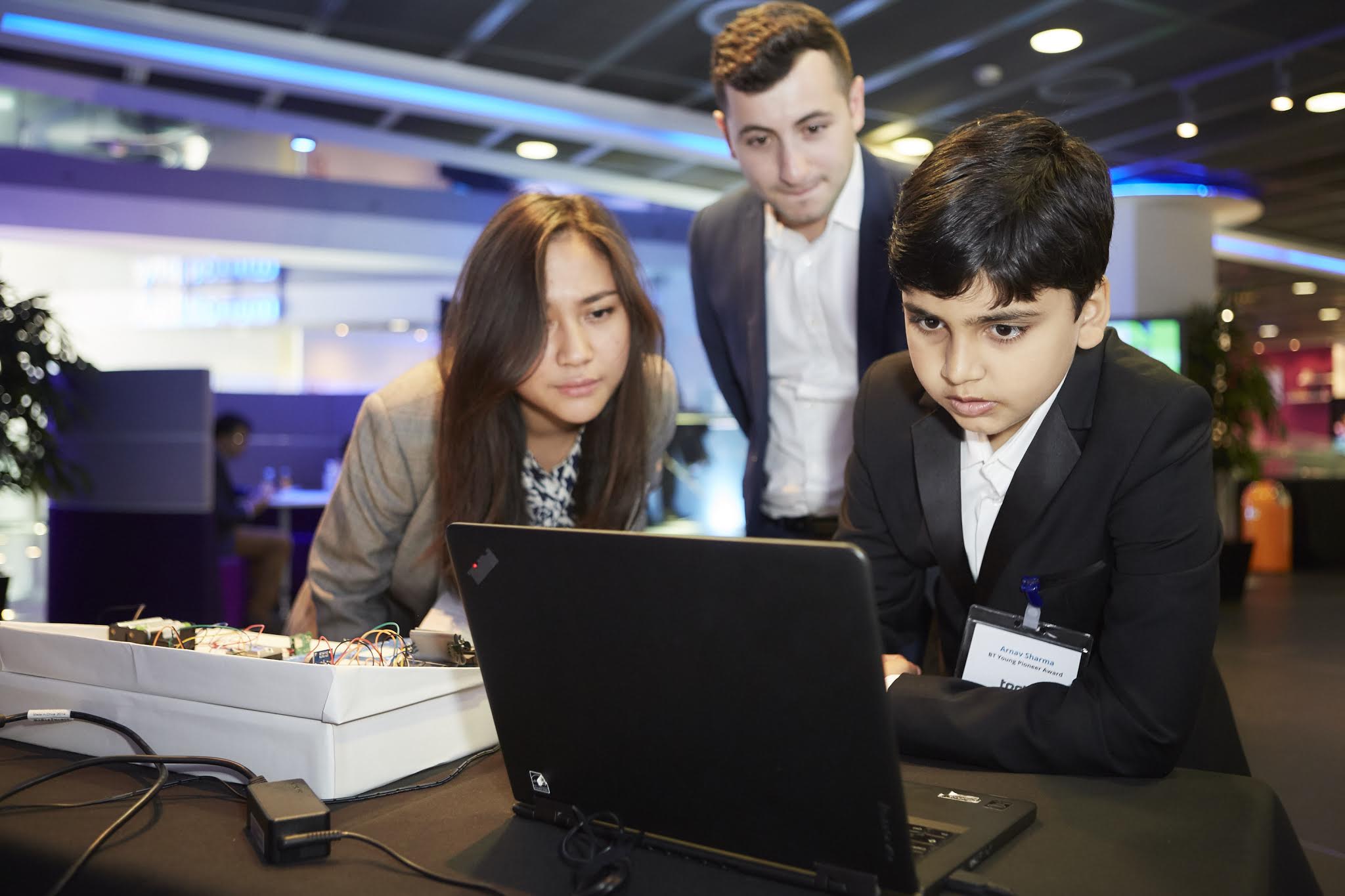 Nine-Year-Old inventor Arnav Sharma used RaspberryPi and various sensors to innovate in the field of Asthma healthcare. 