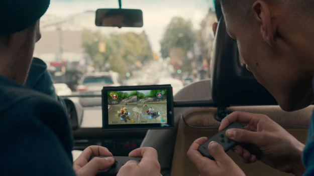 Nobody wants to play splitscreen Mario on a display that small...