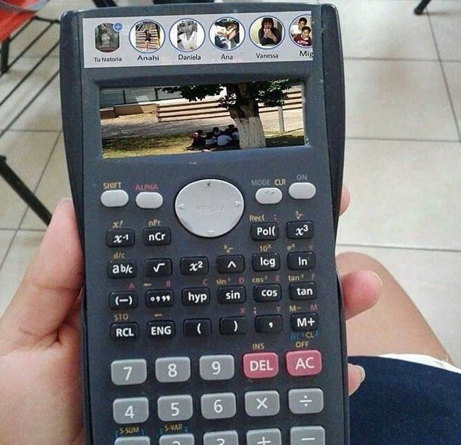 Because that quadratic equation makes for a good story...
