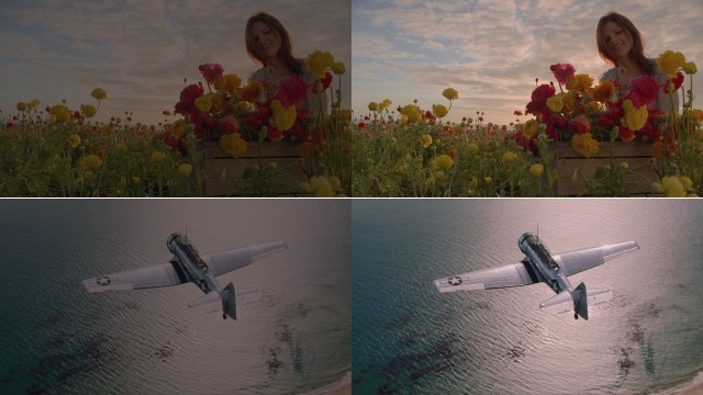 This is just a JPG being viewed on a computer screen, but it gives a rough sense of the potential difference in contrast and color fidelity that is possible with higher dynamic range displays.