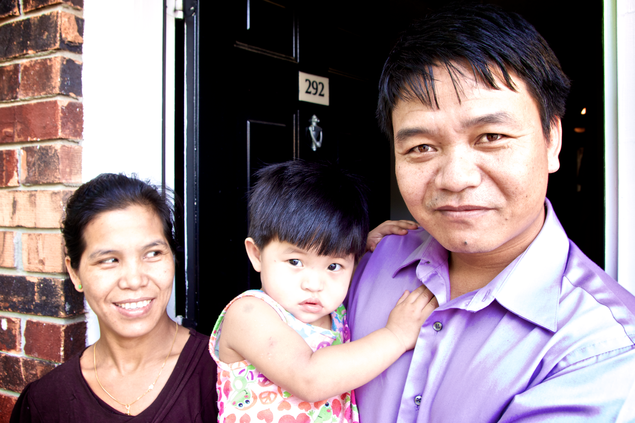 Photo-ops with Daddy Warbucks