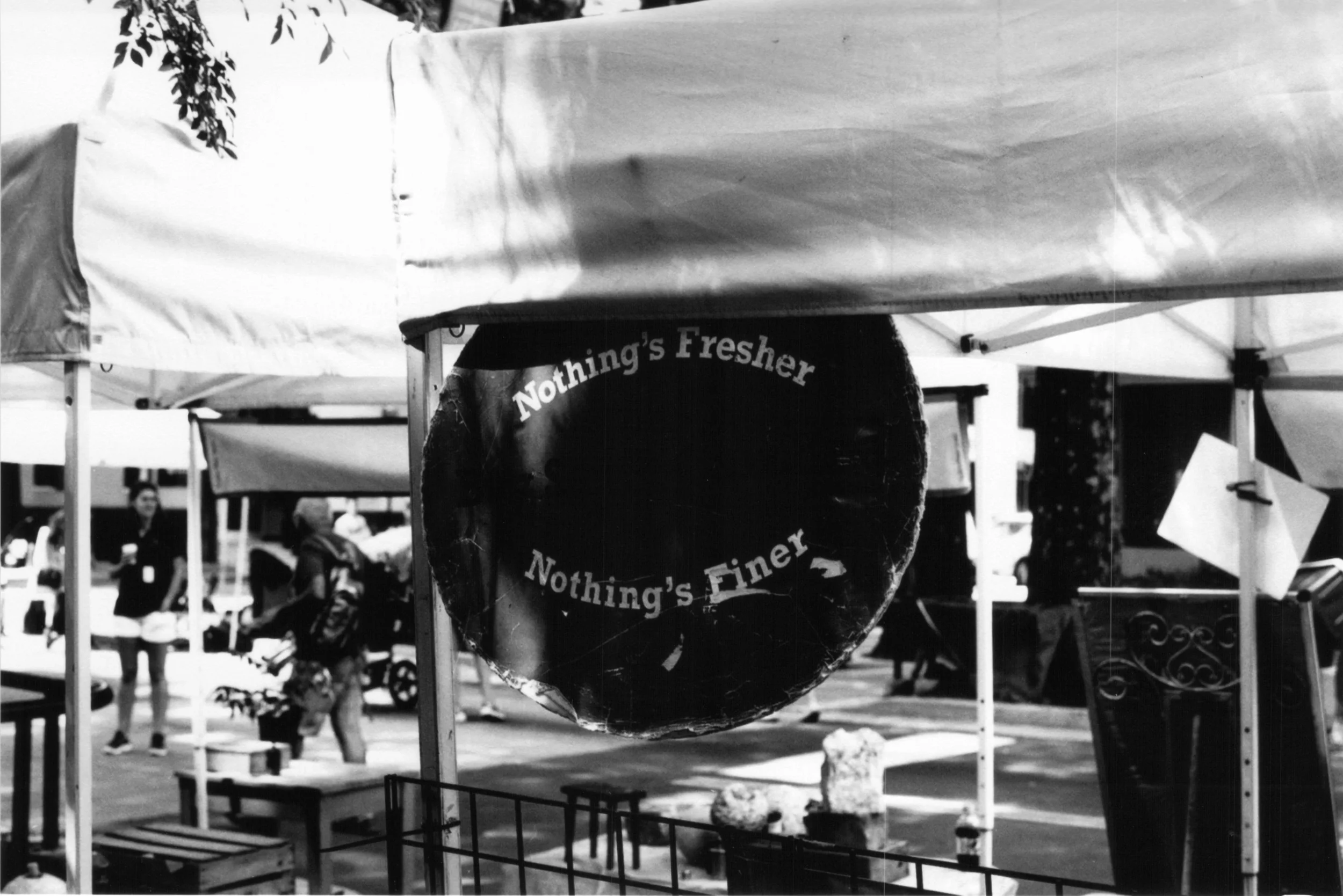 Nothing's Fresher, Nothing's finer. Taken at the downtown Greenville Farmers Market. 