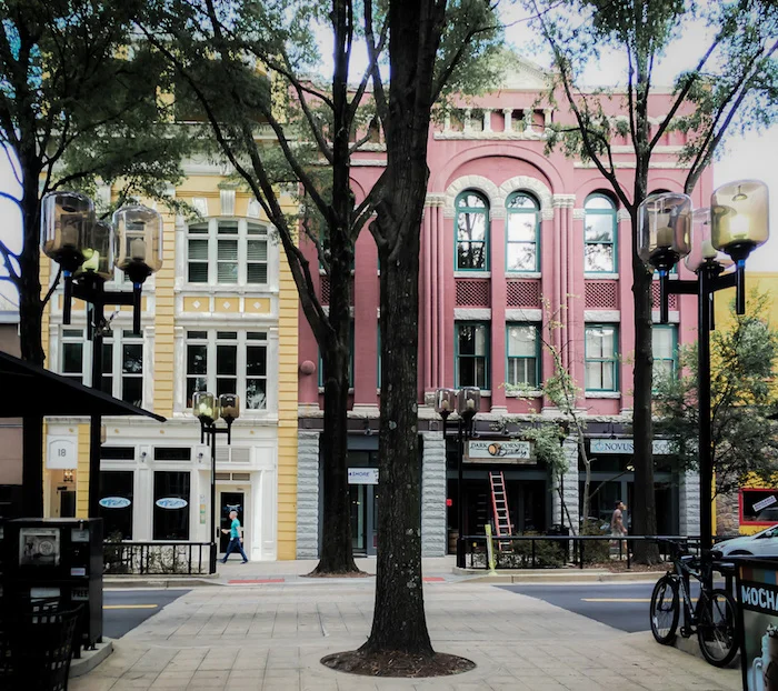 A photograph of downtown Greenville, SC inspired by an amalgamation of some of my favorite street photographers. (Jardin, Cartier-Bresson, and RK)