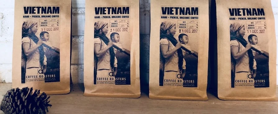We bought some whole bean coffee - both arabica and robusta. 