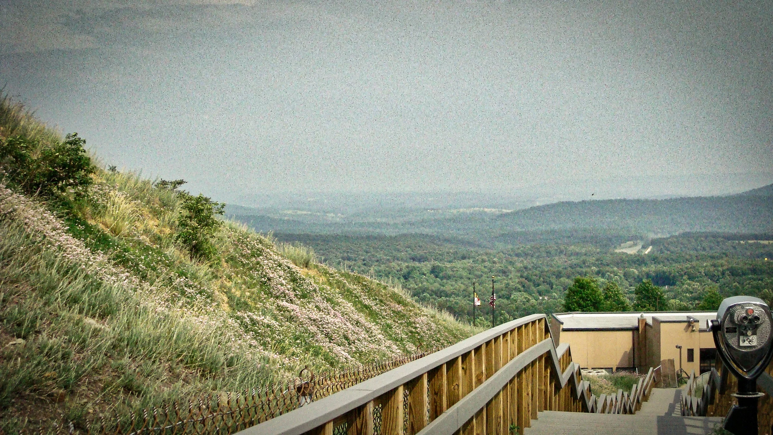 A roadside lookout