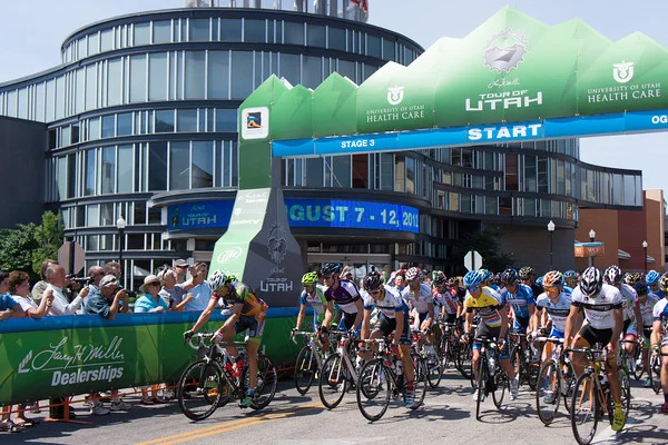 Tour of Utah - Ogden Start - x-equals Fuji 100C Mix