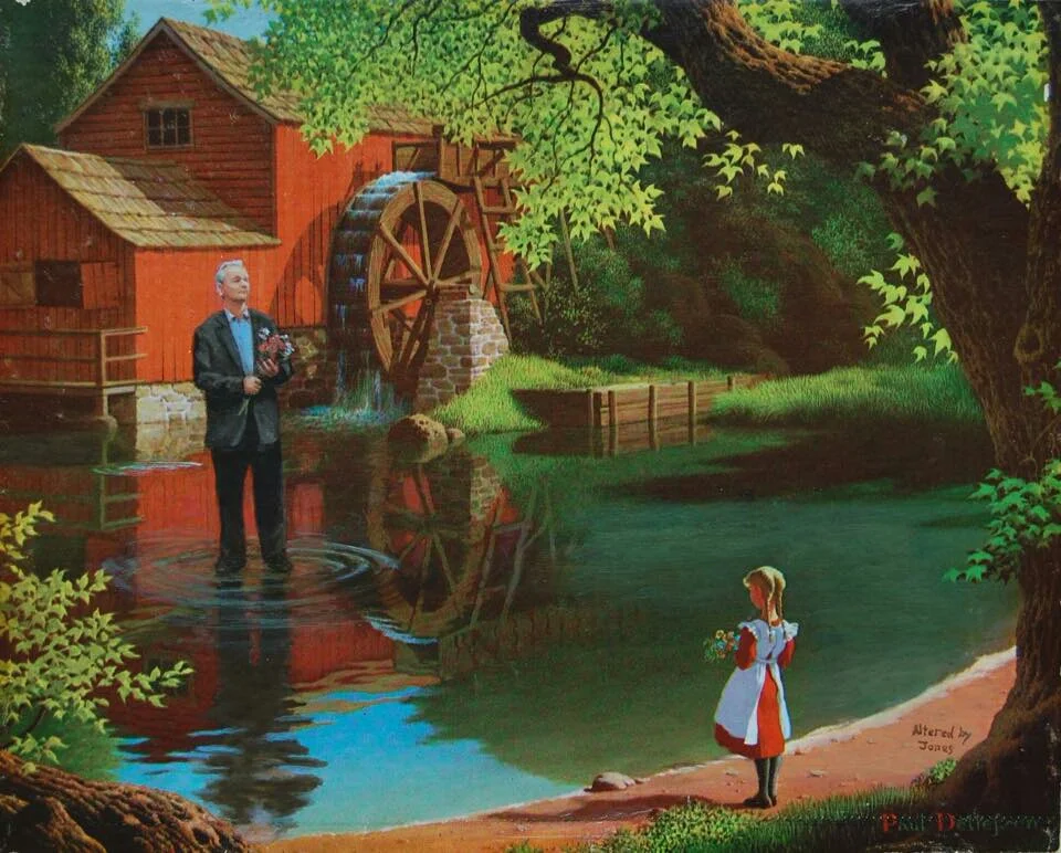 Bill Murray Walking on Water, Artist Jason Jones