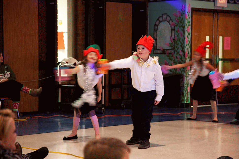 Declan's Winter Chorus Concert