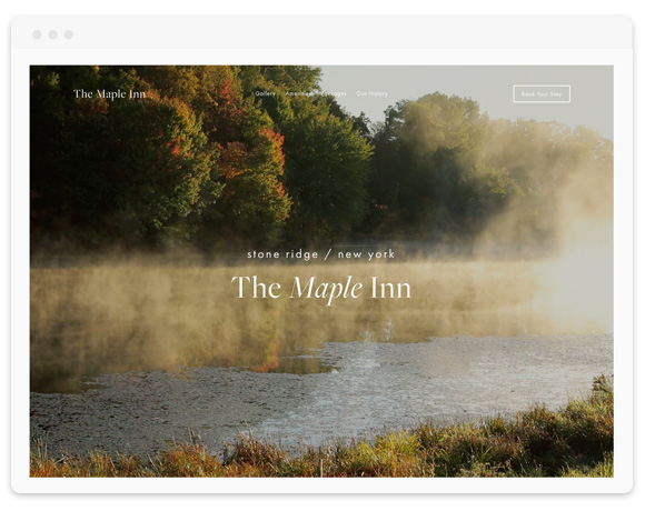 Maple Squarespace Template