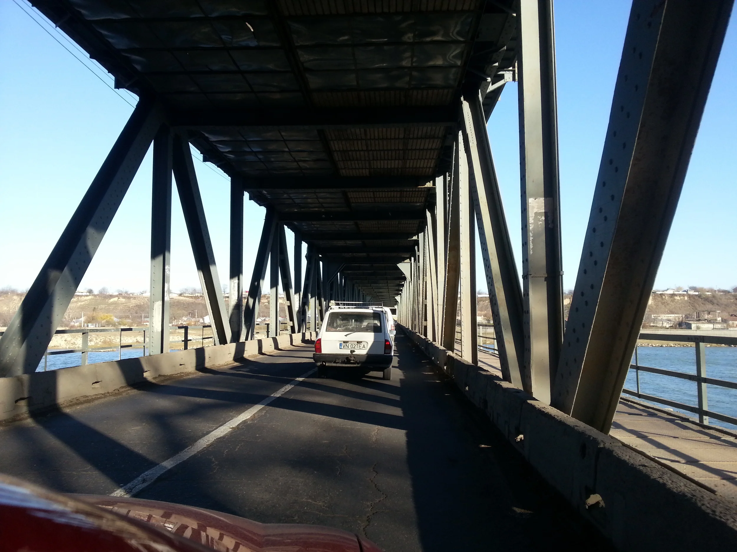 Driving to Chisinau, Moldova