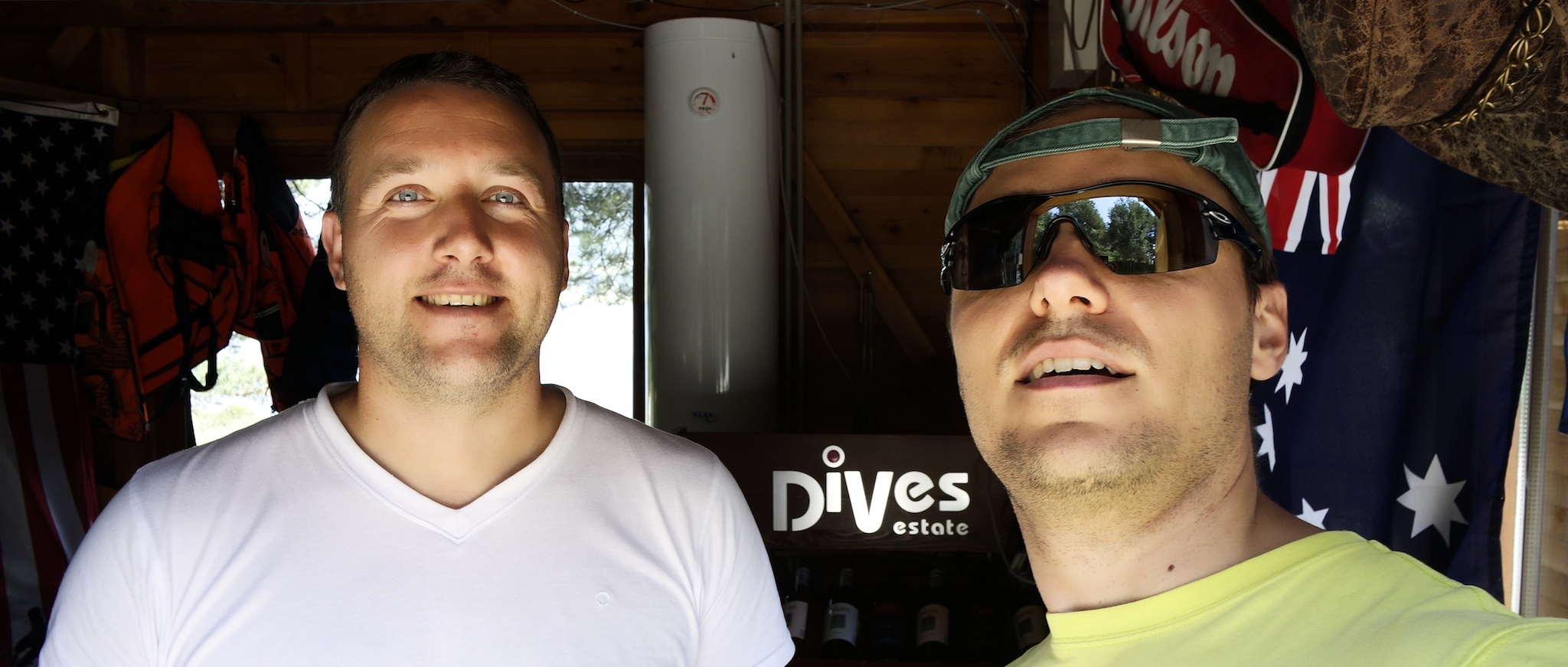 Camping owner & Georgi