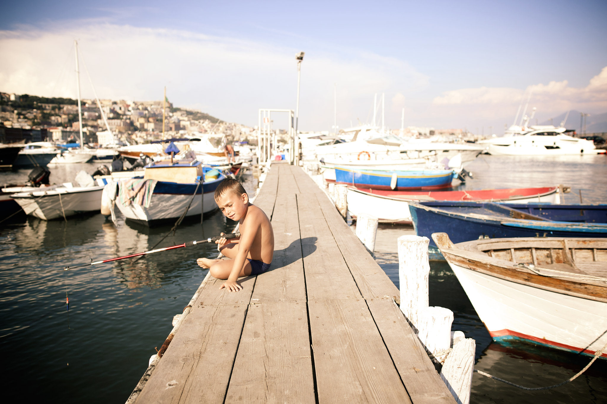 Little fisherman, Naples