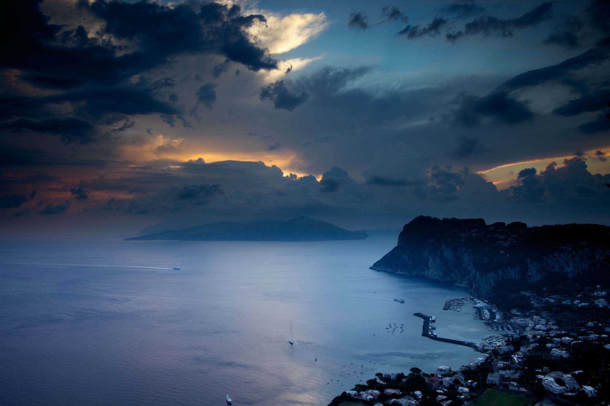 Sunrise in Capri