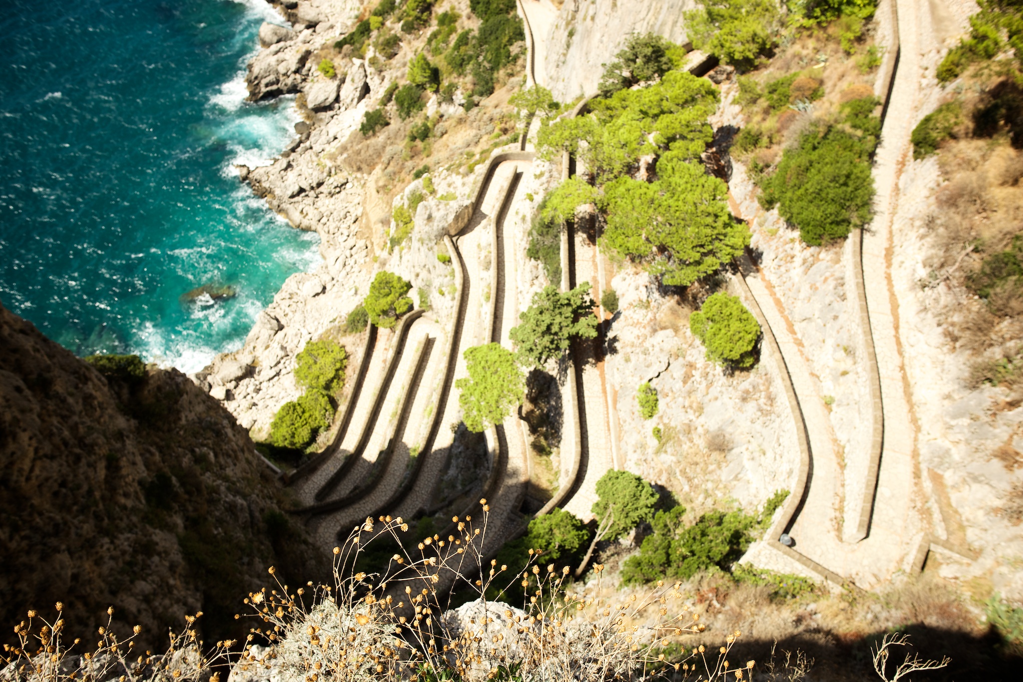 Via Krupp, Capri