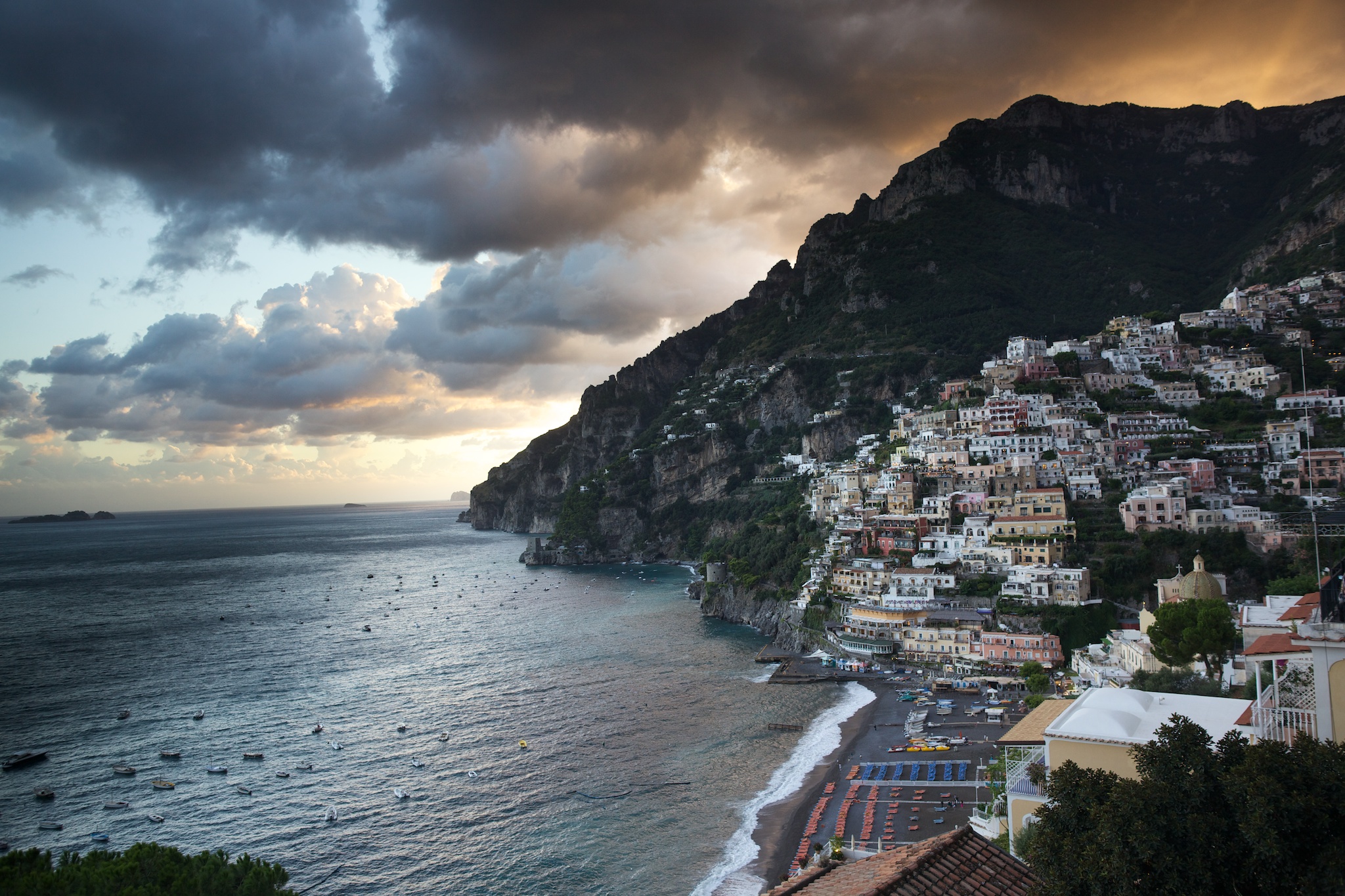 Positano before Sunset