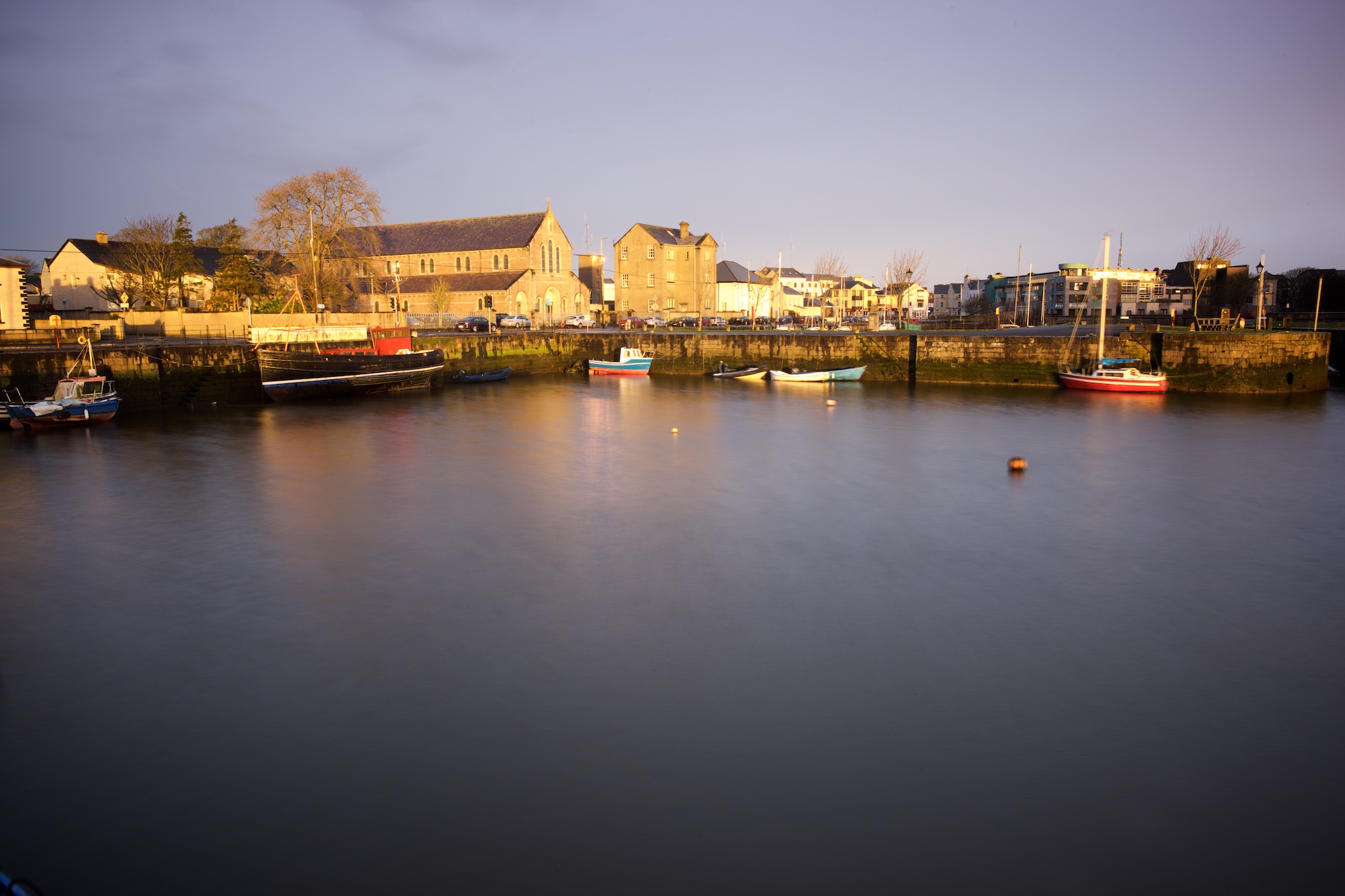 Galway harbor, Ireland