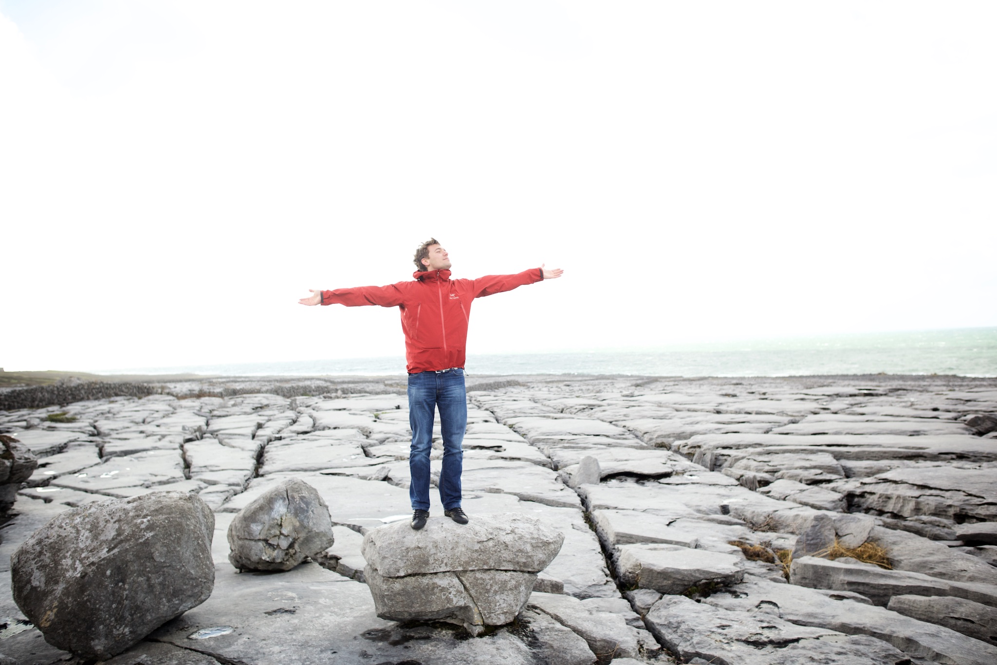 Georgi in Blackhead, Clare, Ireland