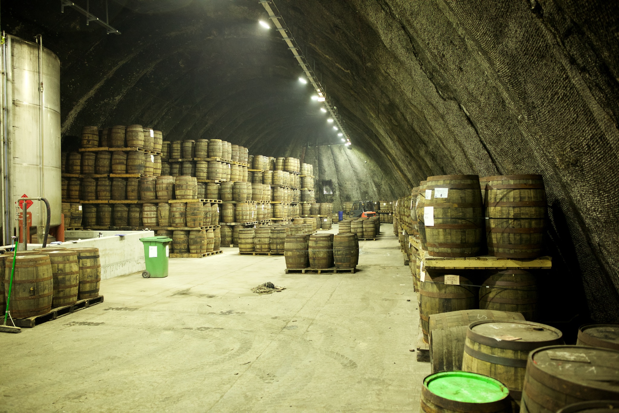 Kilbeggan whiskey distilary warehouse, Ireland