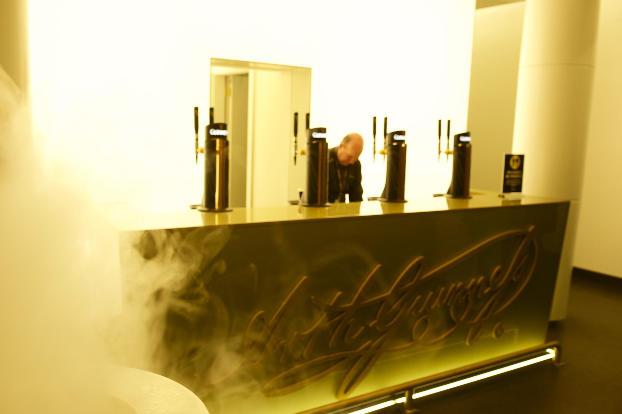 Guiness Brewery Degustation Room