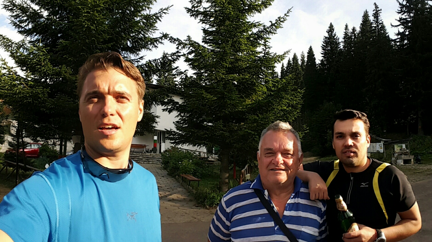 Me, dad and Mitko