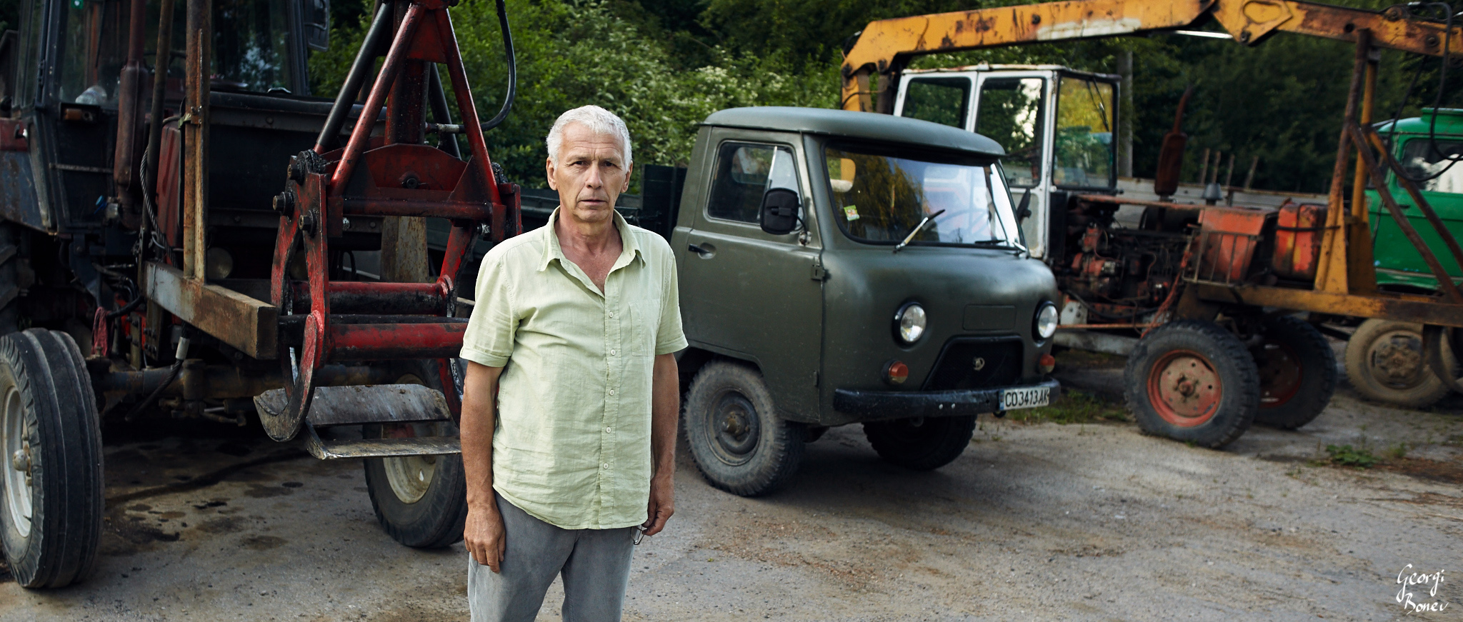 Marin - the last communist of Vitinya pass, Mt. Stara Planina, Bulgaria