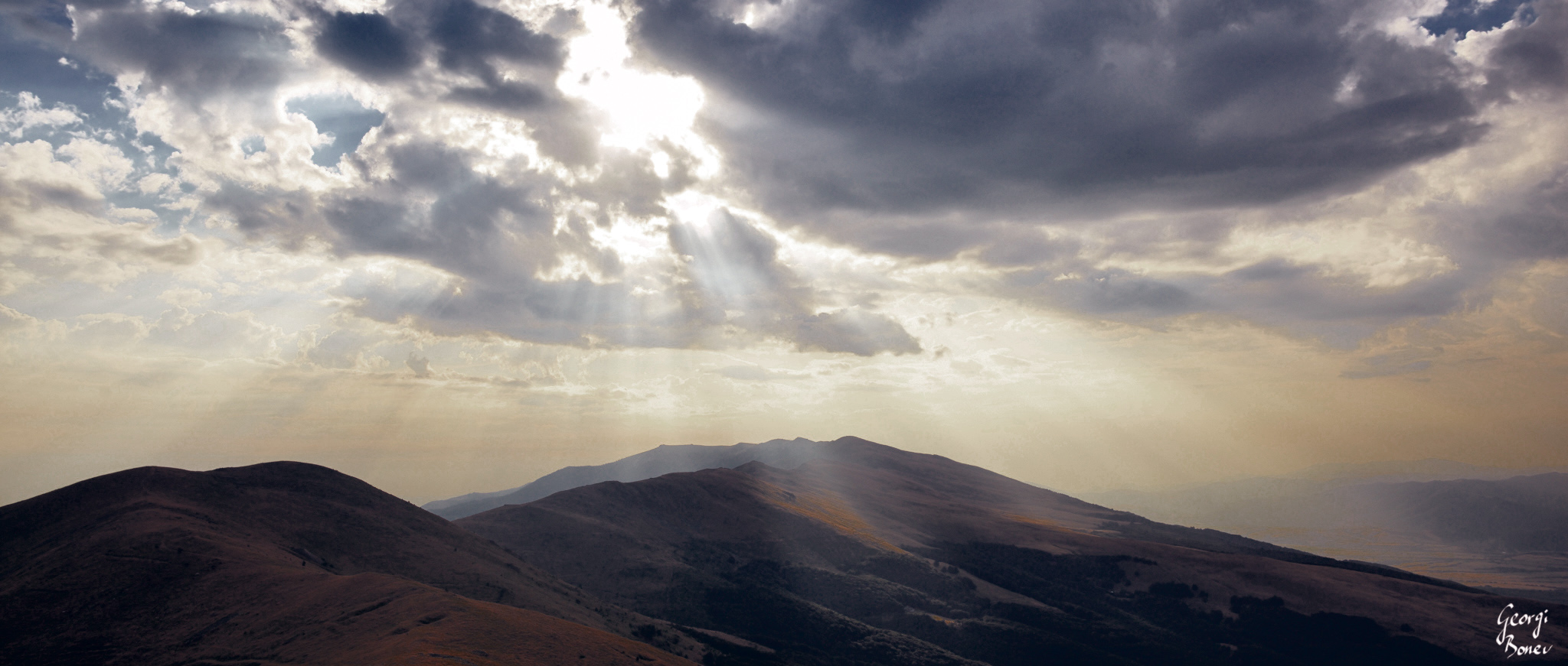 Mt. Stara Planina before the storm, Bulgaria