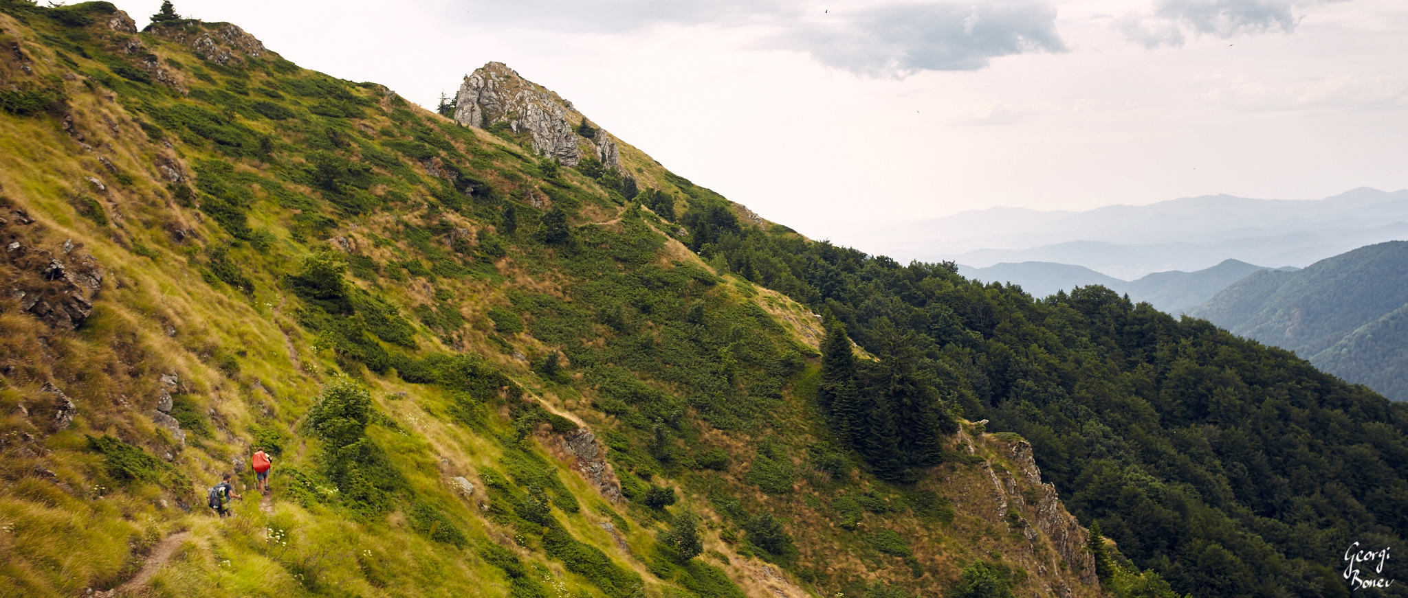 Short Kozya stena refuge, Mt. Stara planina, Bulgaria