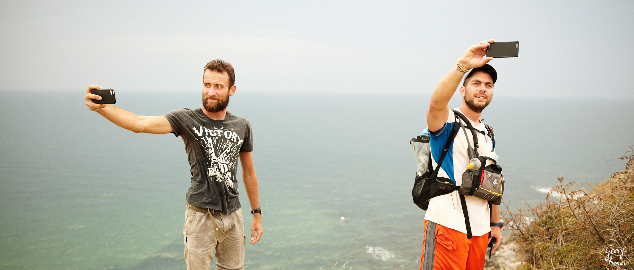 Selfie time at Cape Emine, Bulgaria