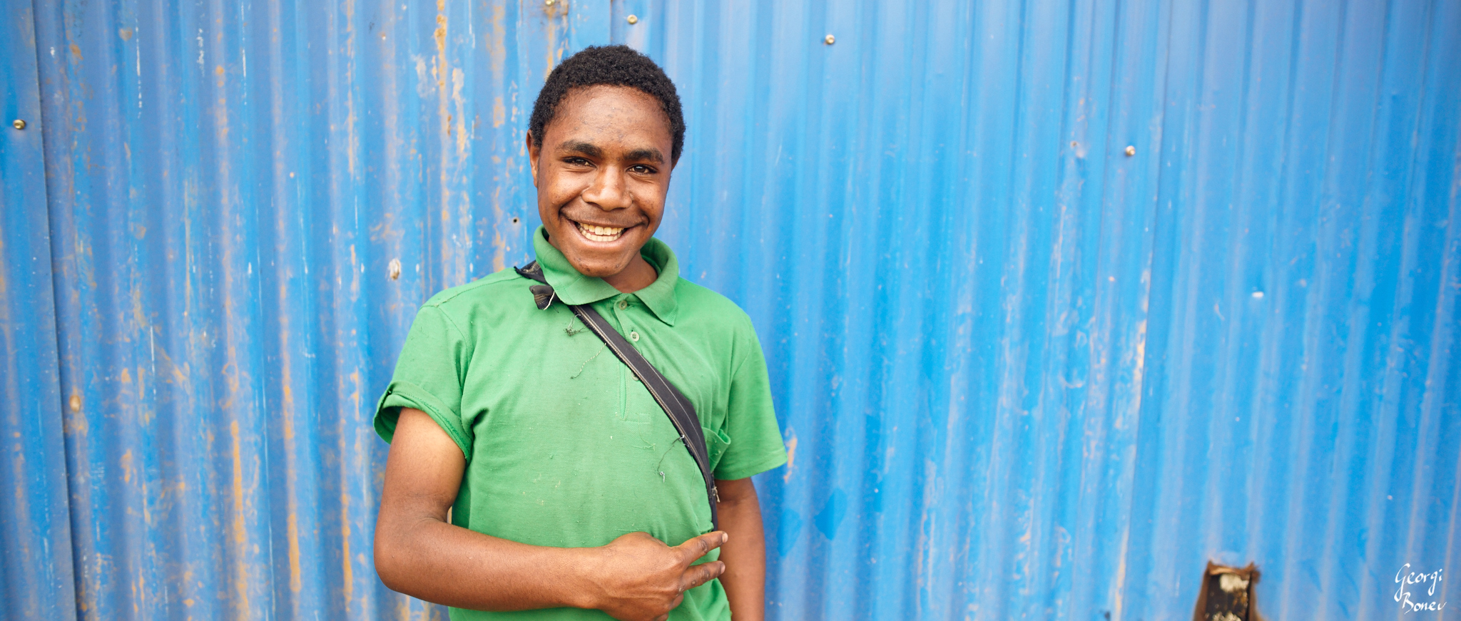 My guard in Tari, PNG