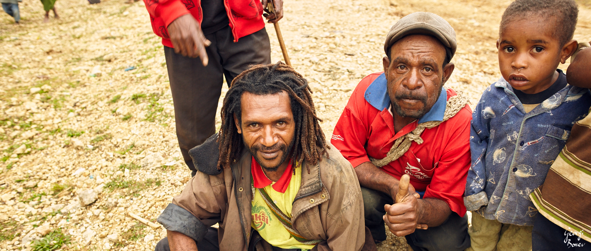 Koroba vilagers, PNG