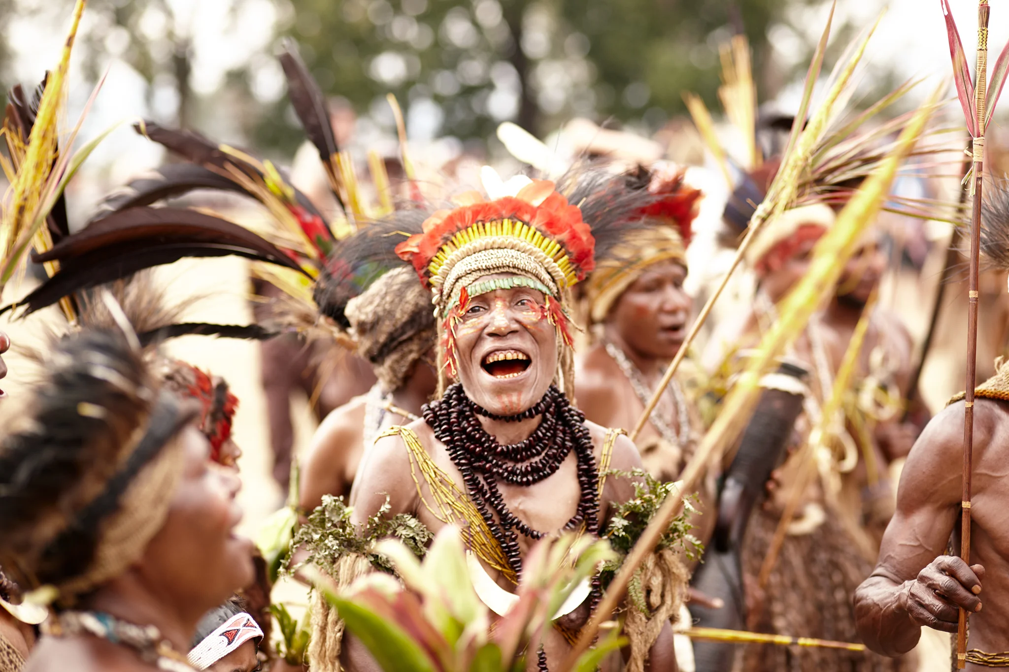 Wotose tribe woman, Papua New Guinea