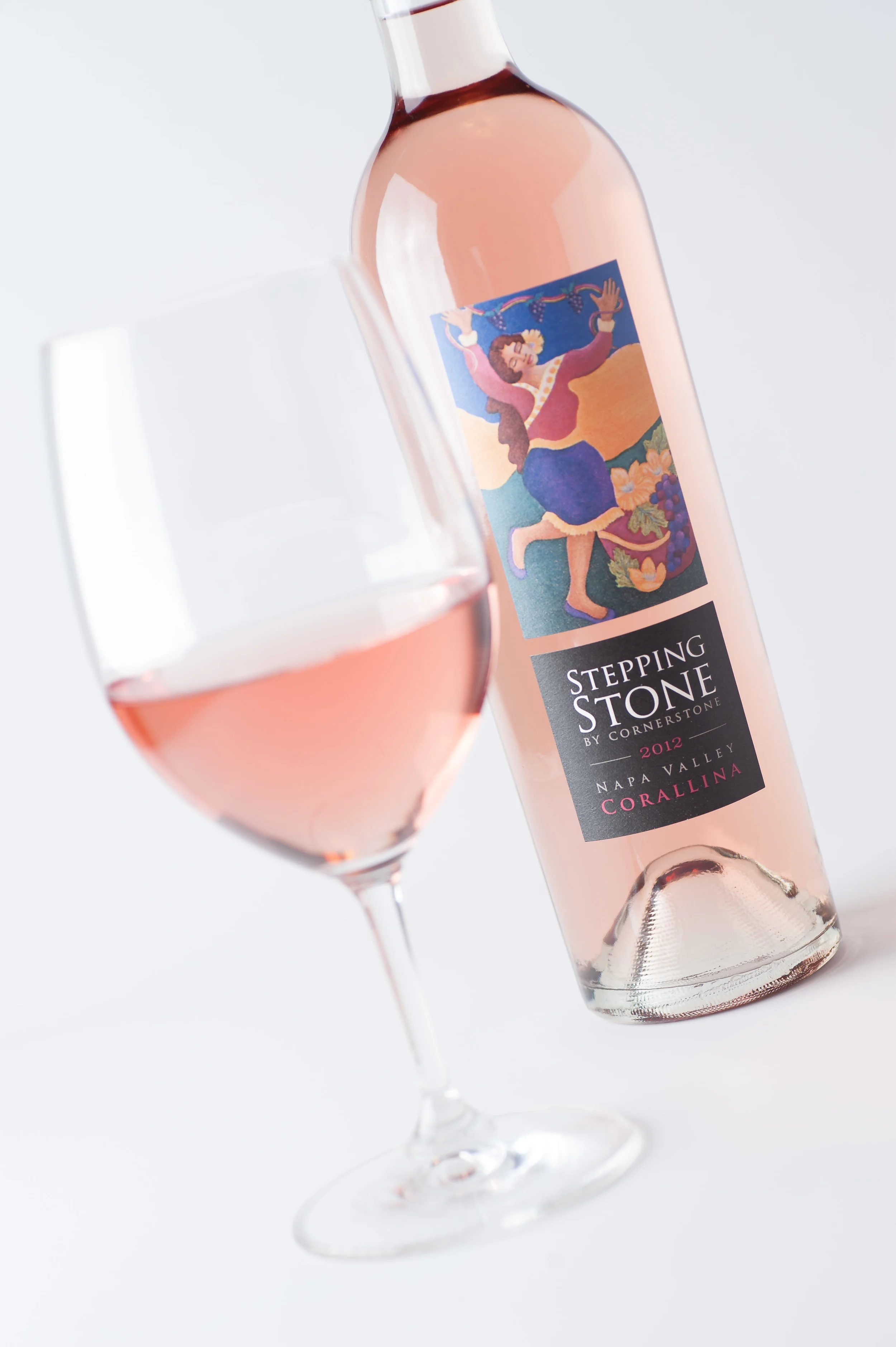 2012 Stepping Stone by Cornerstone Corallina Napa Valley Syrah Rosé 