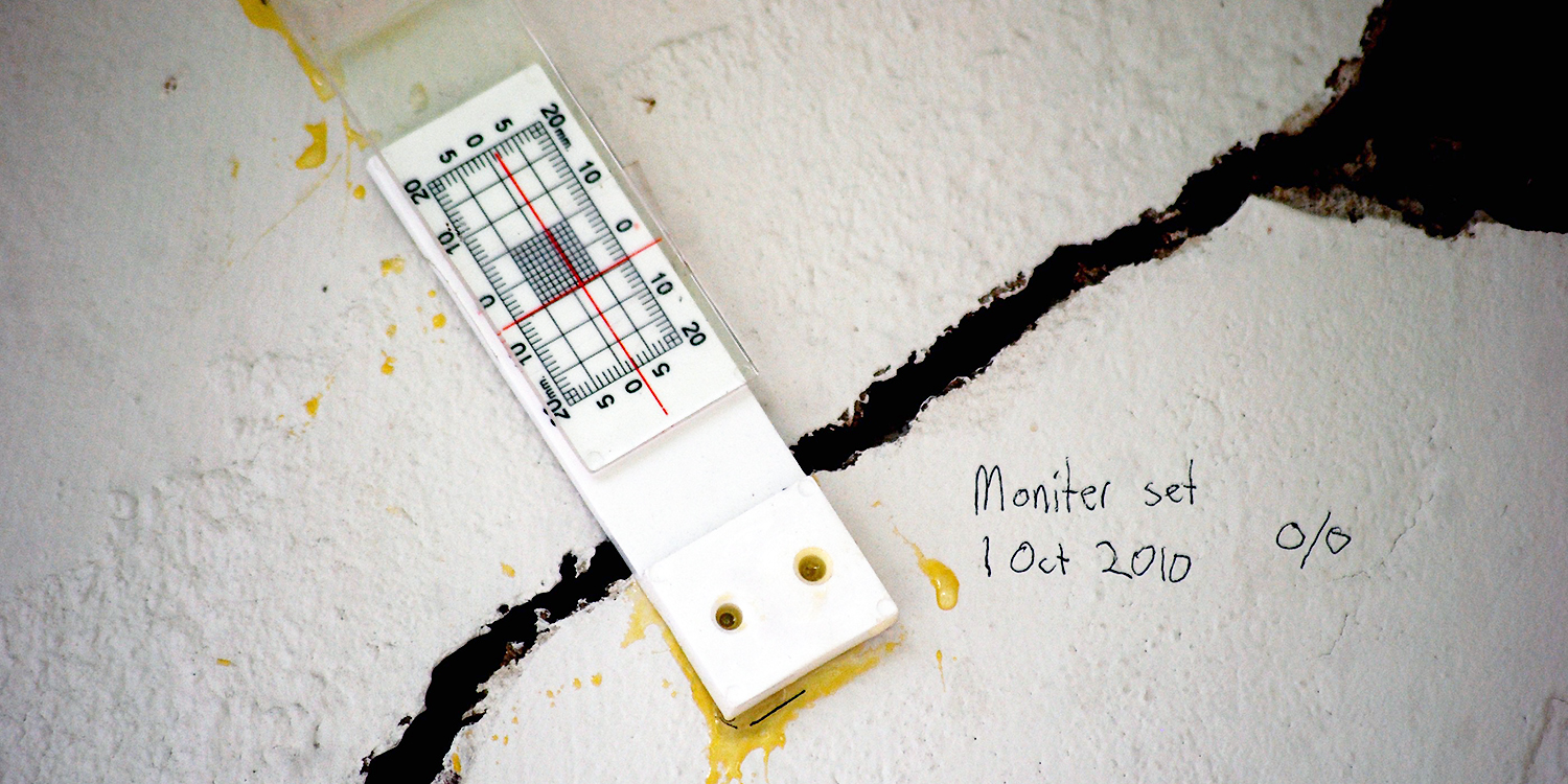 Crack Monitor Kits for Detecting Cracks and Gaps (Pack of 5) : :  DIY & Tools