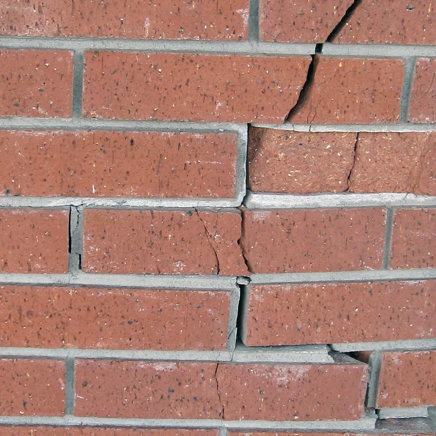 Figure 11. This brick facade is a good candidate for structural crack monitoring. Photo credit: Sherrie Thai under license of Creative Commons.
