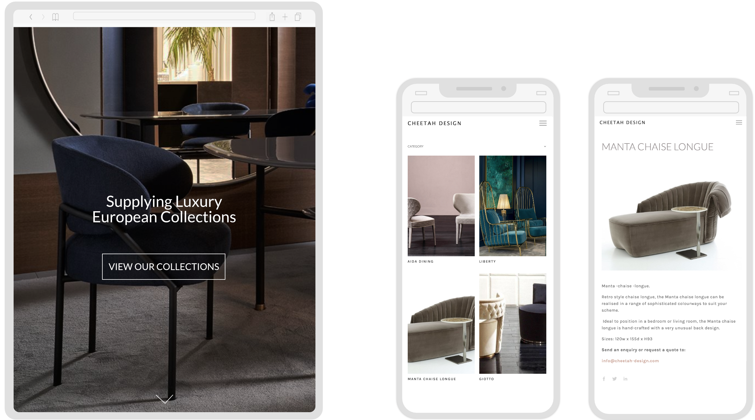 Cheetah Design. European Interior Design
