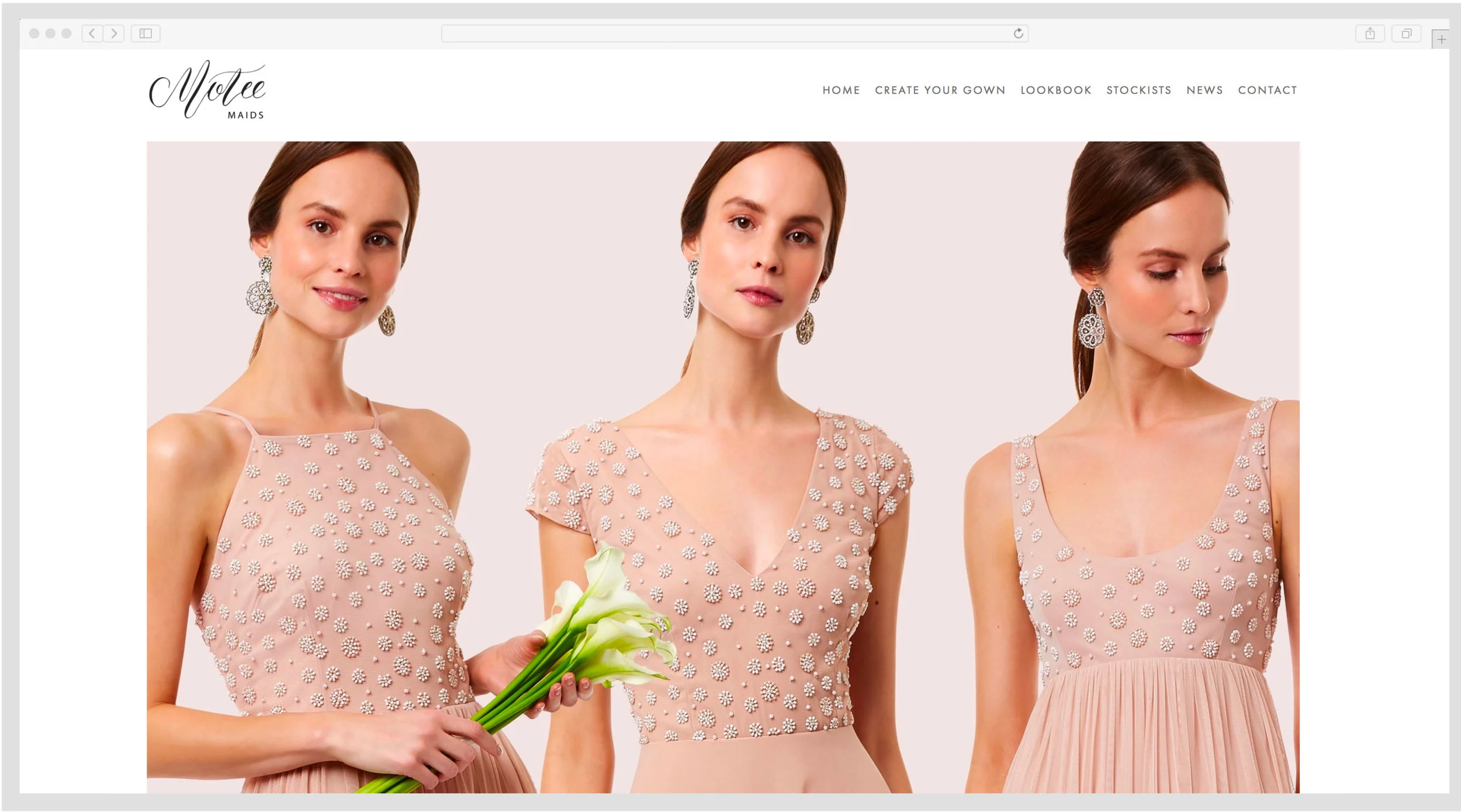 Motee Maids. Bridesmaid Dress Design