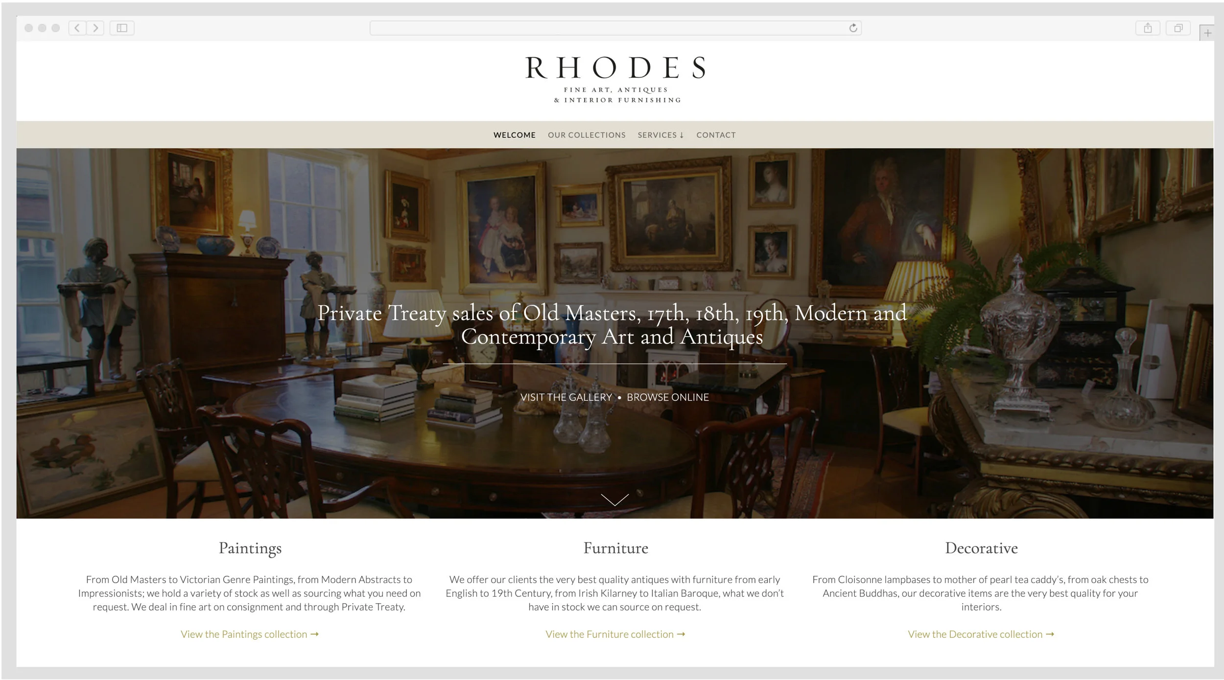 Nigel Rhodes Fine Art & Interior Furnishings