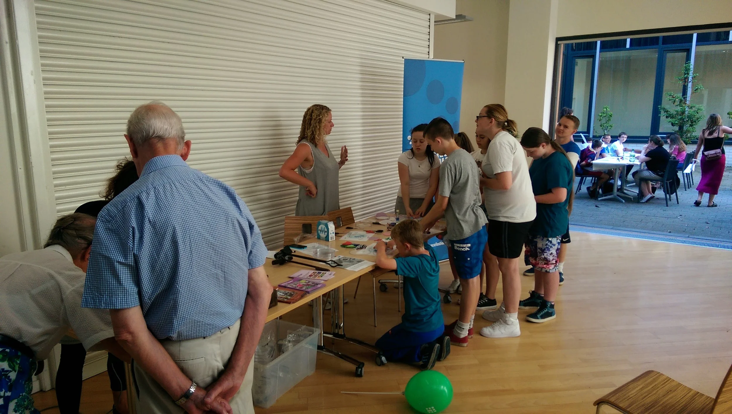 The Glasgow Science Festival activities attracted wide interest throughout the day