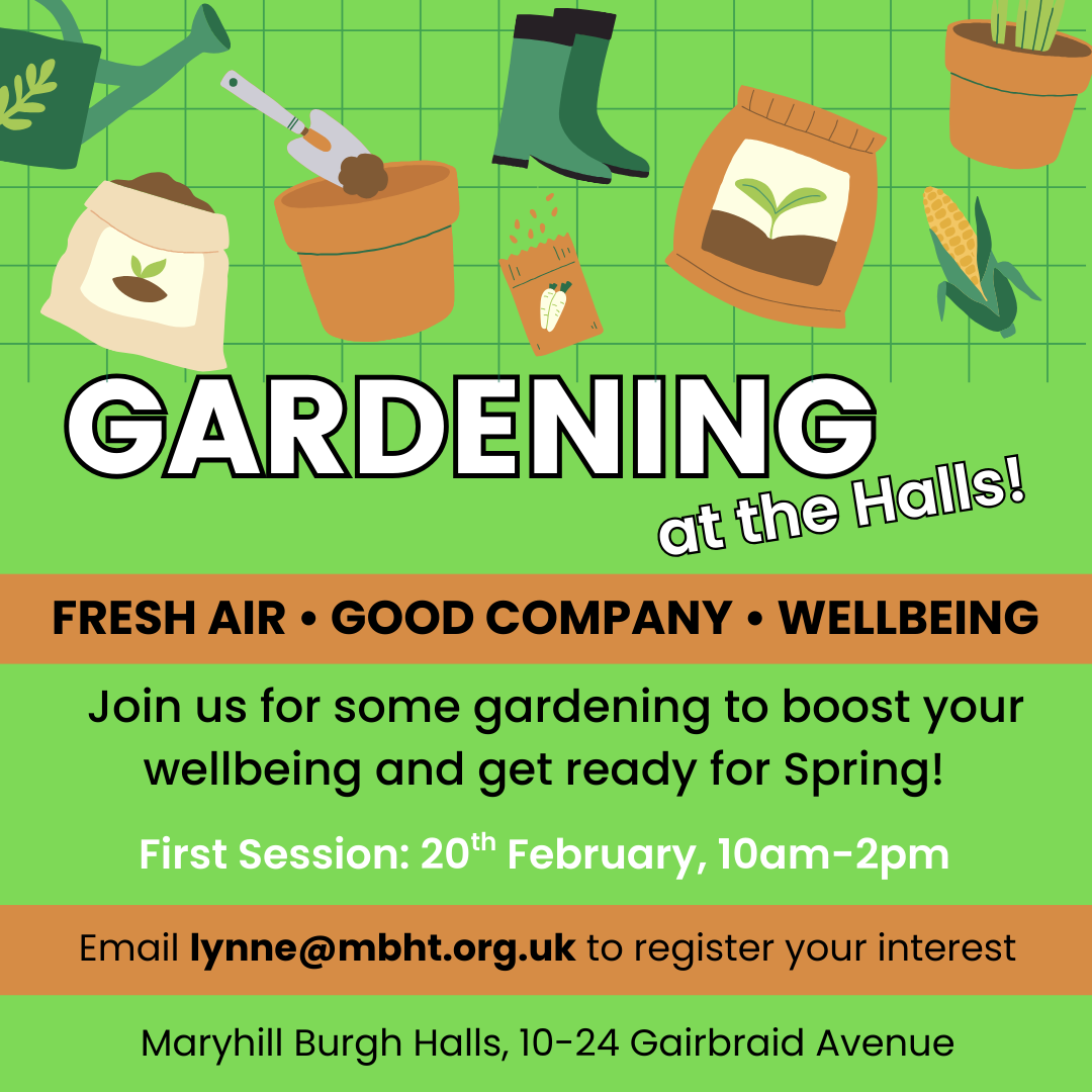 Gardening at the Halls