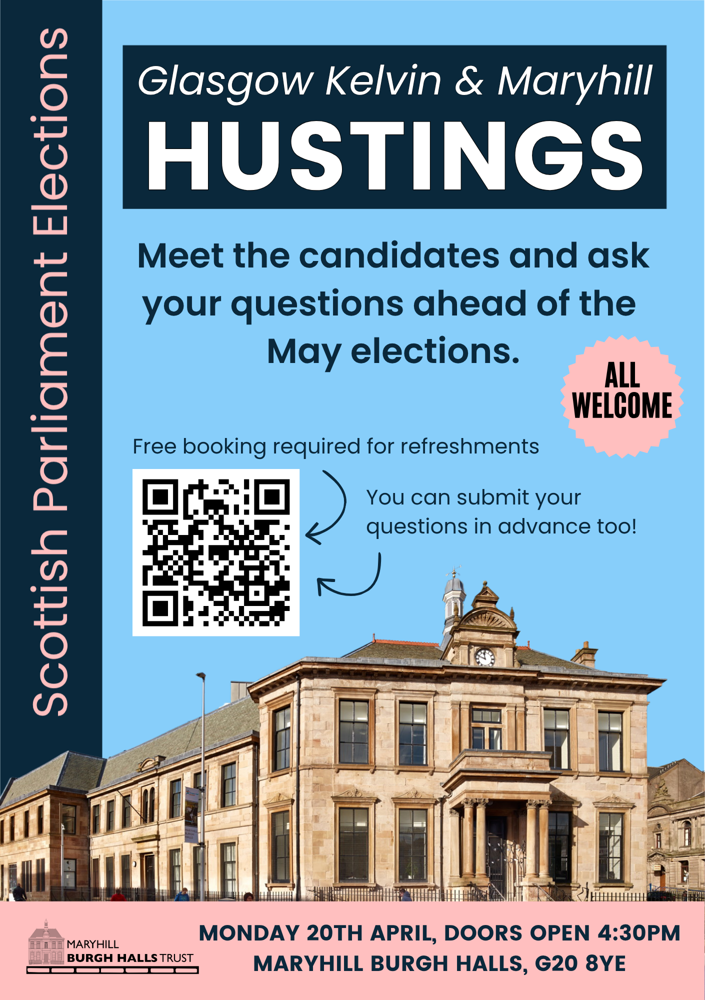Glasgow Kelvin &amp; Maryhill Hustings