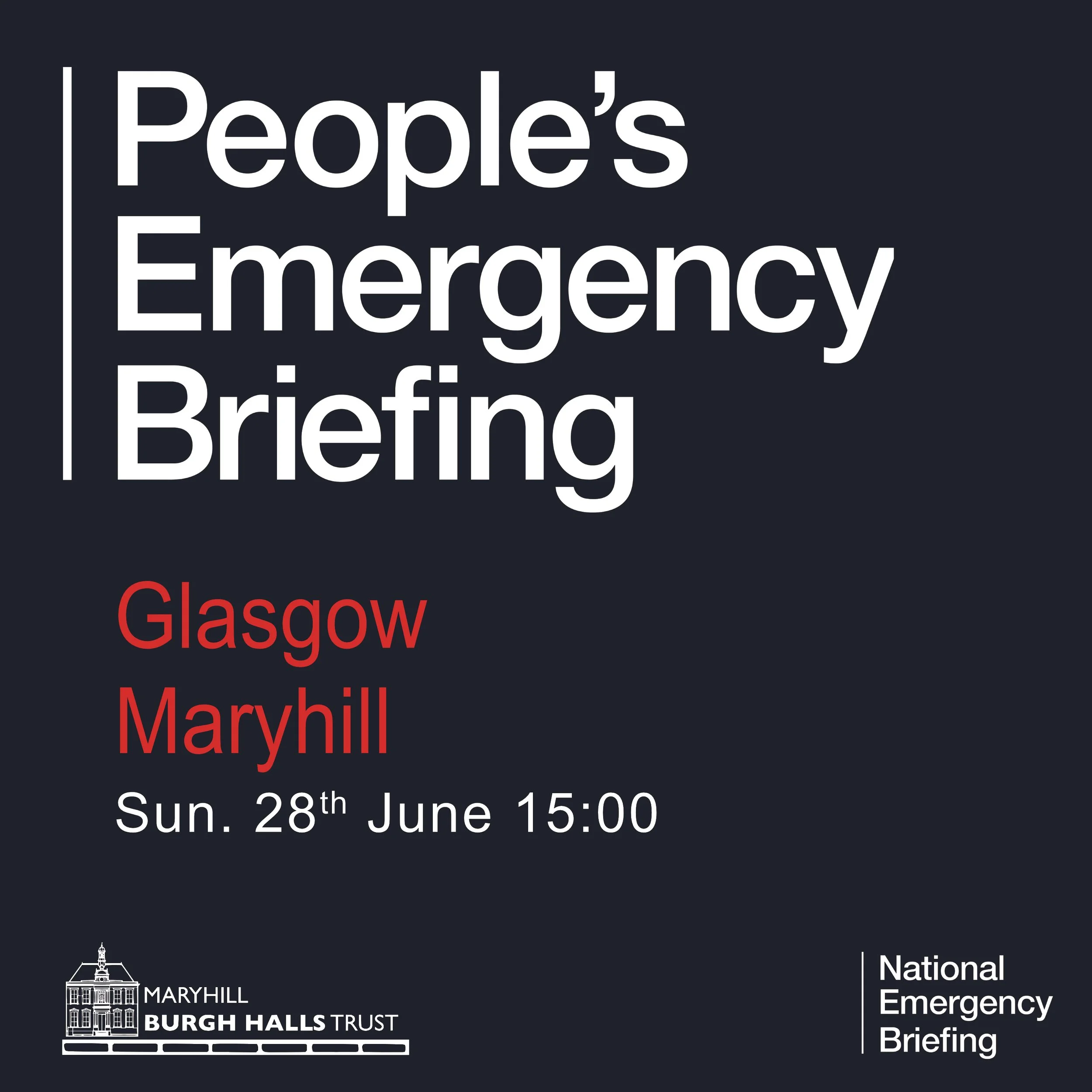 Film Screening: People's Emergency Briefing