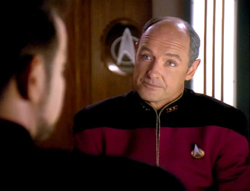 Riker cut his Starfleet teeth under the command of (then) Captain John Locke.
