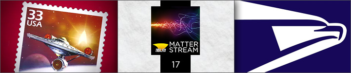 Matter Stream 17: The Star Trek Stamp