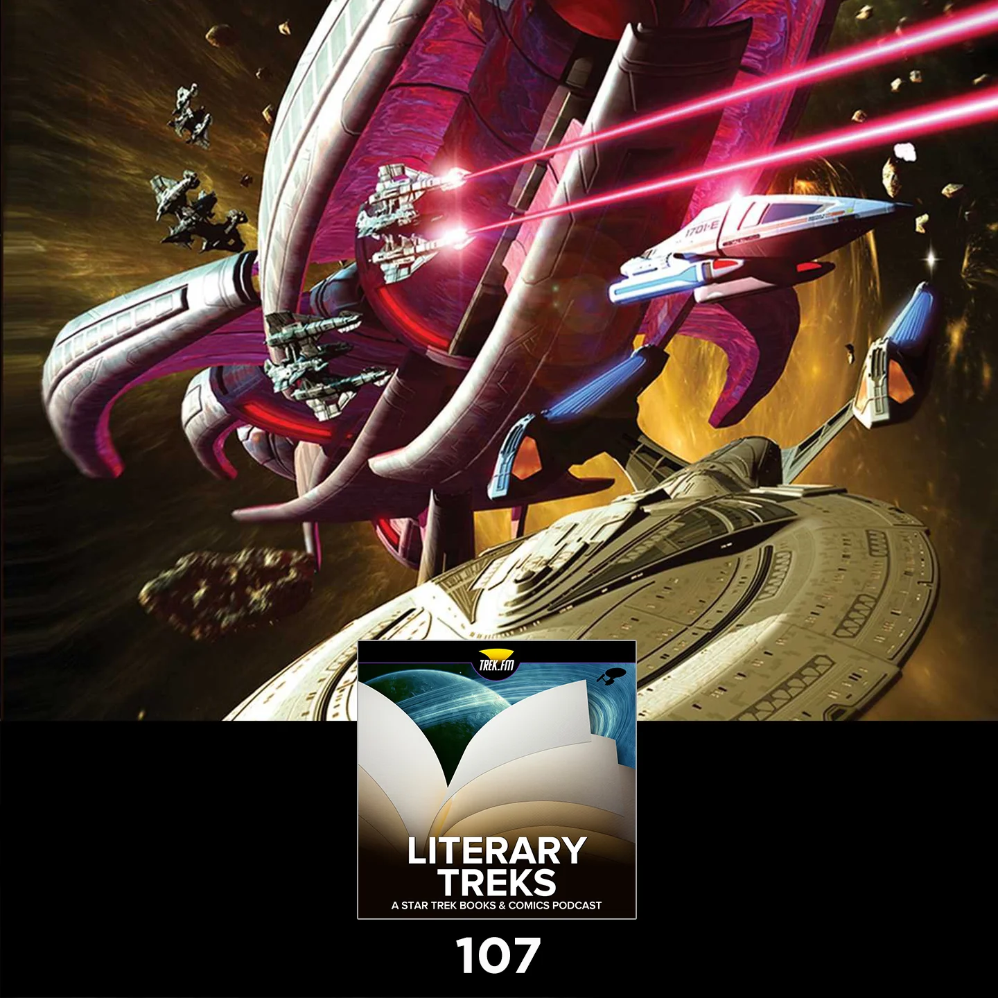 Literary Treks 107: Death Star DeLorean