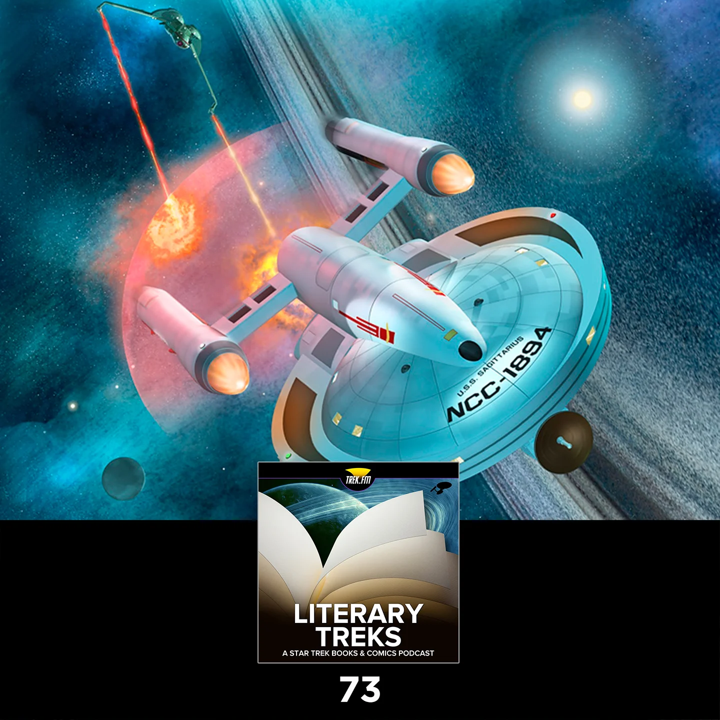 Literary Treks 73: Like Red Lantern Sith