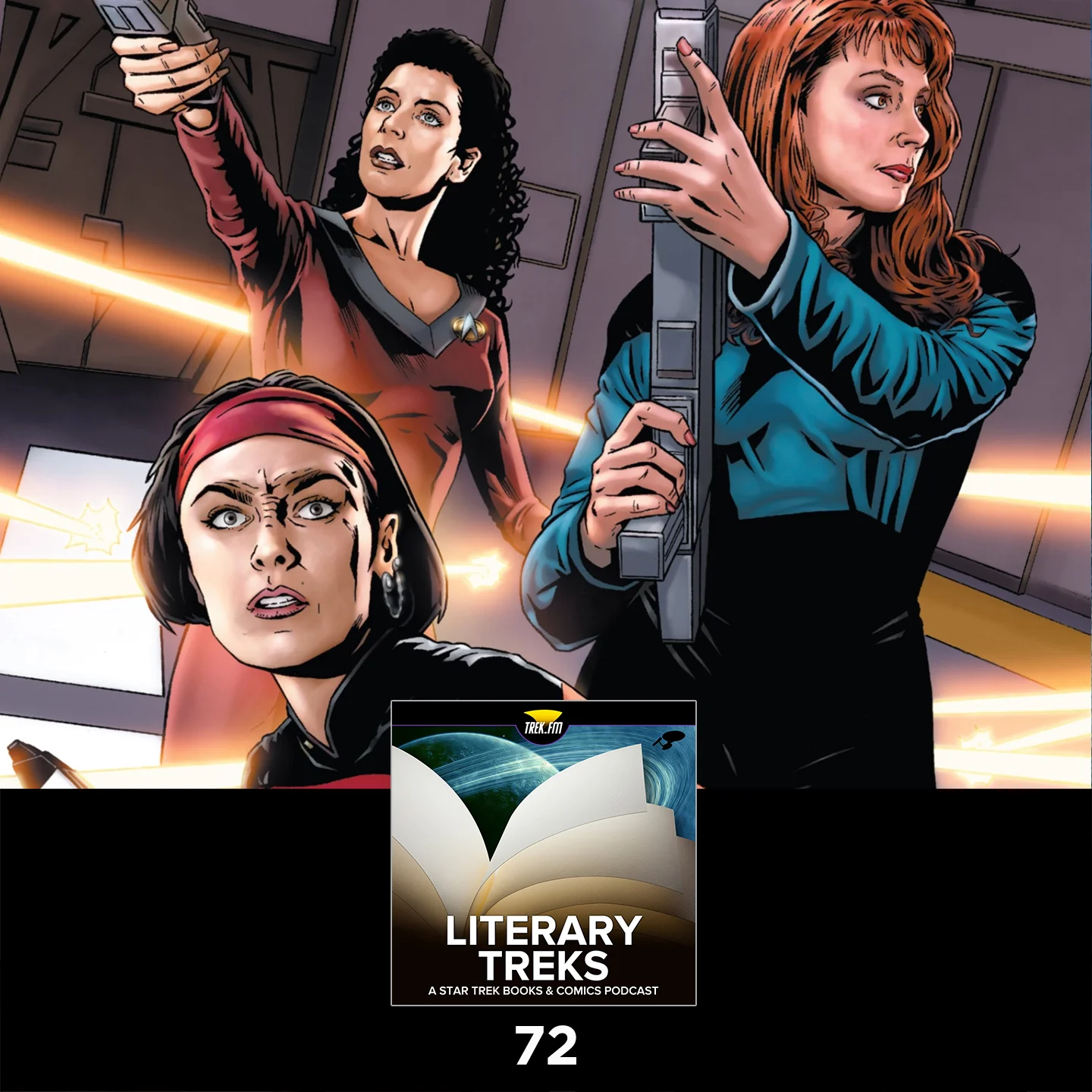 Literary Treks 72: Deanna's Flaming Dragon Punch