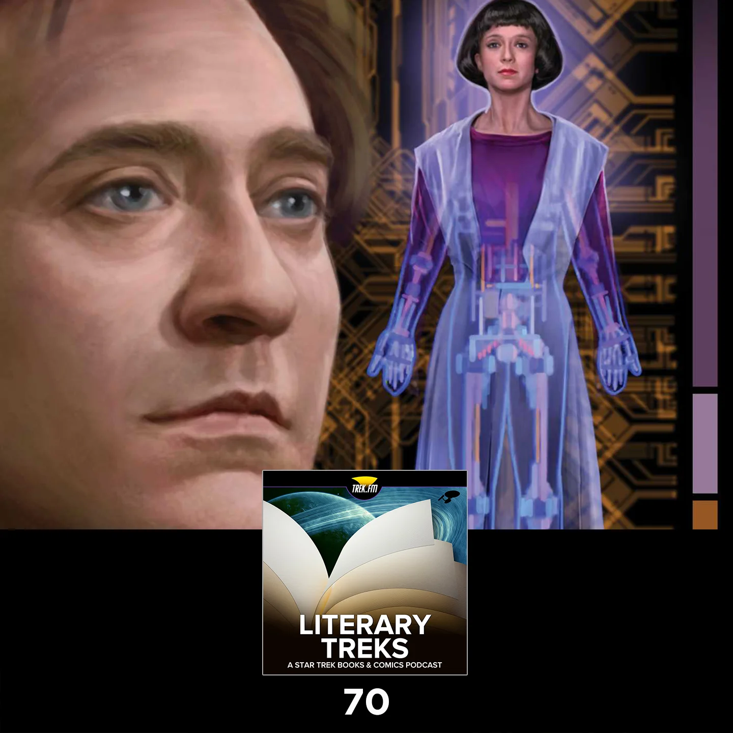 Literary Treks 70: Data = Saffron