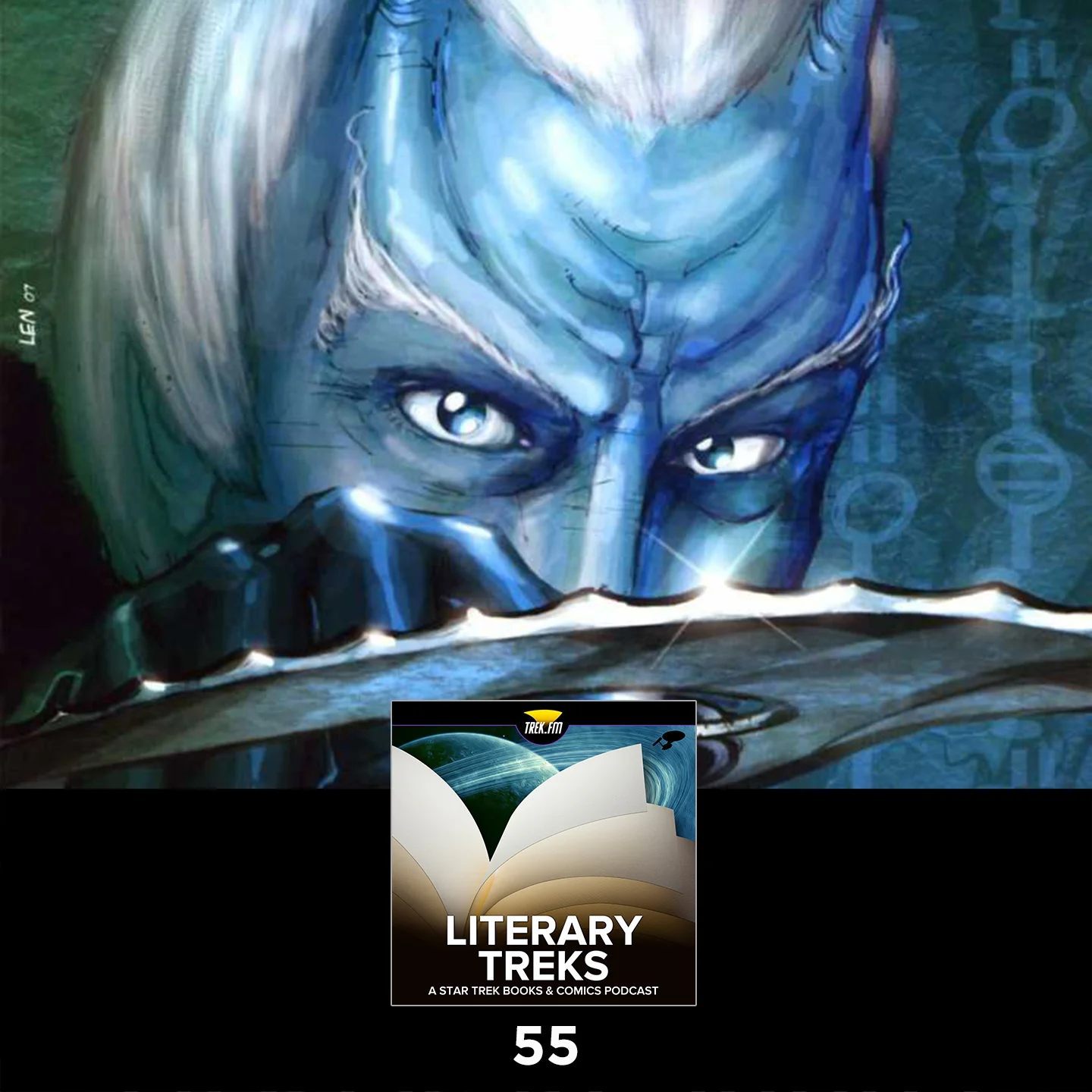 Literary Treks 55: We Are Bleeding Blue Tonight